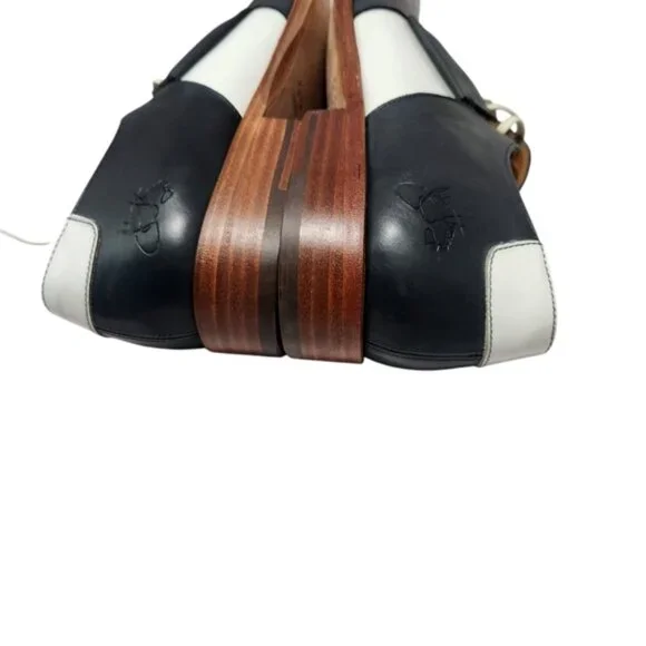 John Fluevong Twin Turbine men's Leather Sole Shoes - Picture 4 of 11